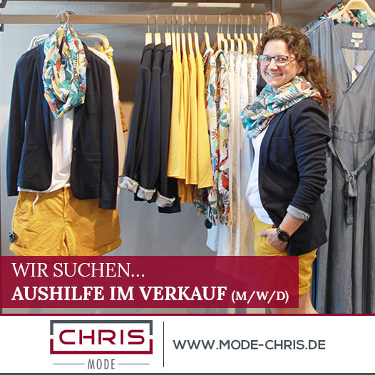 Wir suchen: Aushilfe im Verkauf (m/w/d) auf 450,- € - Basis